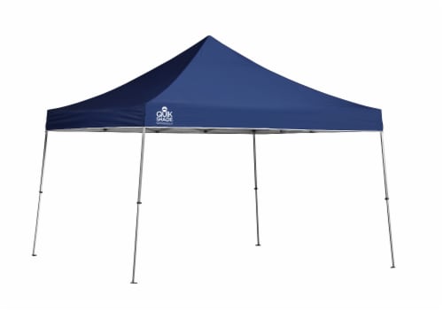 Quik Shade Weekender Elite 12 x 12 x 11 ft Twilight Blue WE144 Straight Leg Canopy Perspective: front