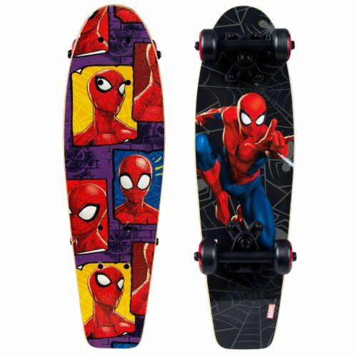 PlayWheels Spider-Man Skateboard Perspective: front