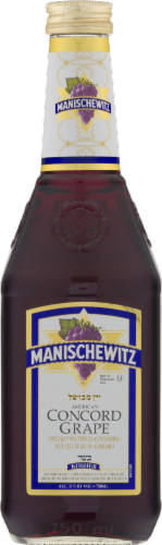Manischewitz Concord Grape Red Wine Perspective: front