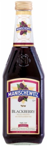 Manischewitz Blackberry Wine Perspective: front