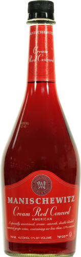 Manischewitz Red Cream Concord Perspective: front
