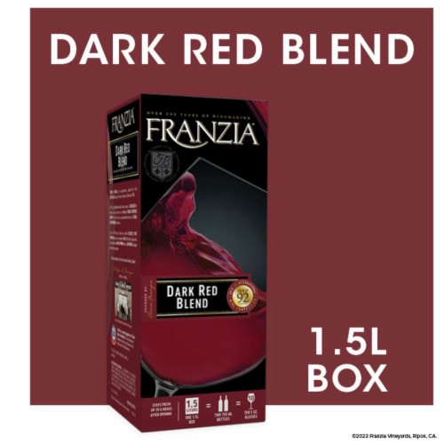 Franzia Dark Vintner Select Red Blend Wine Perspective: front
