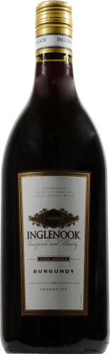 Inglenook Burgundy California Red Wine Perspective: front