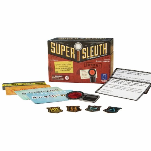 Educational Insights Super Sleuth Vocabulary Game Perspective: front