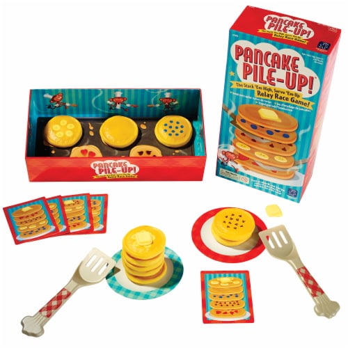 Educational Insights Pancake Pile-Up!™ Relay Race Game Perspective: front