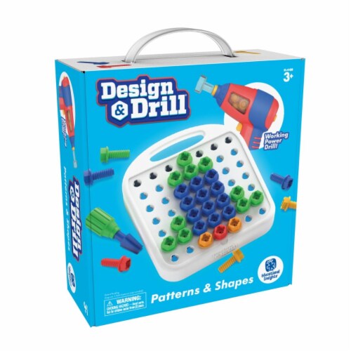 Learning Resources EI-4108 Design Drill Patterns & Shapes Perspective: front