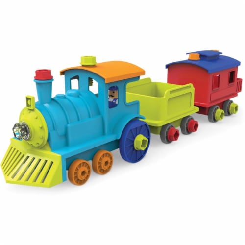 Educational Insights EII4175 Design & Drill All Aboard Creativity & Imagination Train Perspective: front