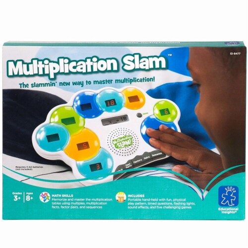 Educational Insights® Mulitiplication Slam™ Game Perspective: front