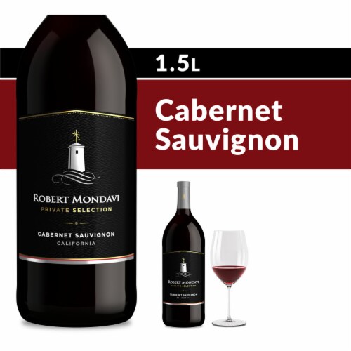Robert Mondavi Private Selection Cabernet Sauvignon Red Wine Perspective: front
