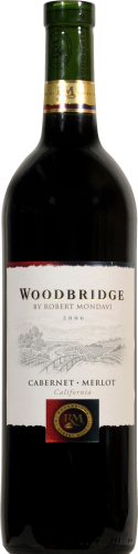 Woodbridge by Robert Mondavi Cabernet Merlot Red Wine Perspective: front