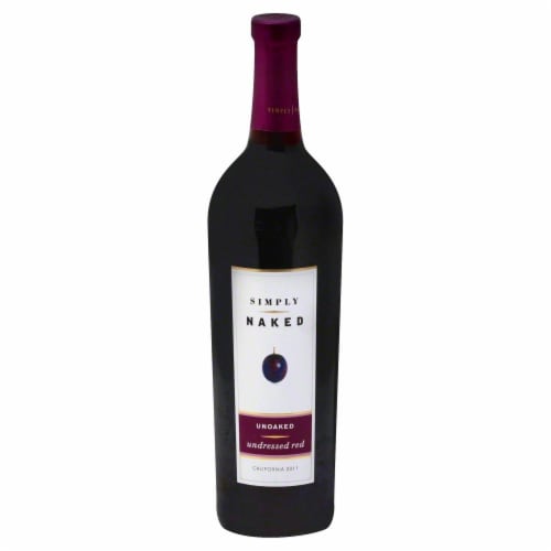 Simply Naked Undressed California Red Wine Perspective: front