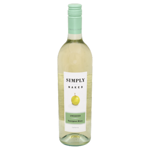 Simply Naked Unoaked Sauvignon Blanc Perspective: front