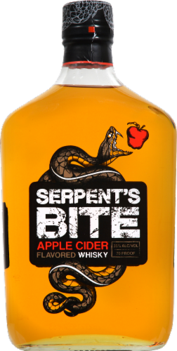 Serpent's Bite Apple Cider Flavored Canadian Whisky Perspective: front