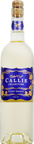 Callie Collection Pinot Grigio California White Wine Perspective: front