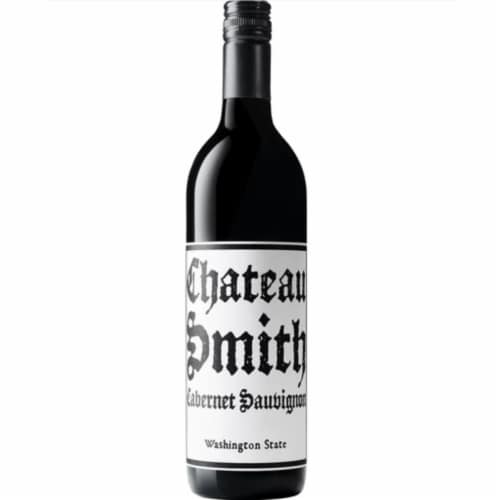 Charles Smith Wines Chateau Cabernet Sauvignon Washington Red Wine Perspective: front