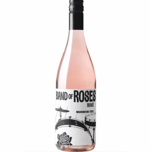 Charles Smith Wines Band of Roses Blend Washington Rose Wine Perspective: front