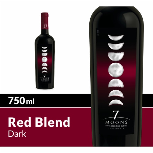 7 Moons Dark Side Red Blend Red Wine Perspective: front
