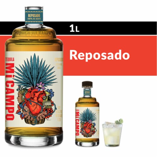 Mi Campo Reposado Tequila Perspective: front