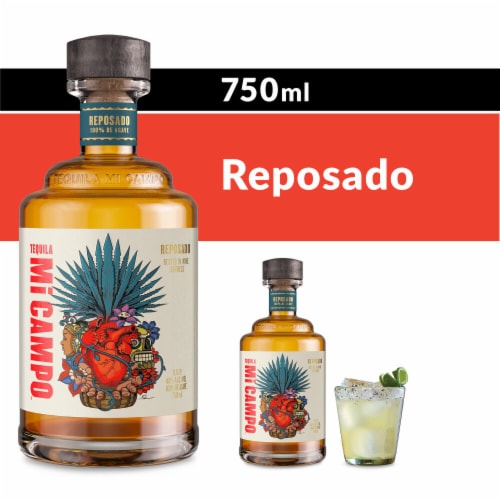 Mi Campo Reposado Tequila Perspective: front