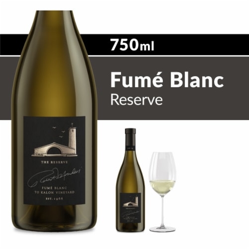 Robert Mondavi Winery To Kalon Reserve Napa Valley Fume Blanc White Wine Perspective: front