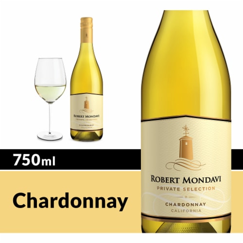 Robert Mondavi Private Selection Chardonnay White Wine Perspective: front