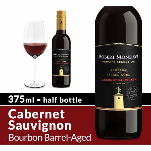 Robert Mondavi Private Selection Bourbon Barrel Aged Cabernet Sauvignon Red Wine Perspective: front