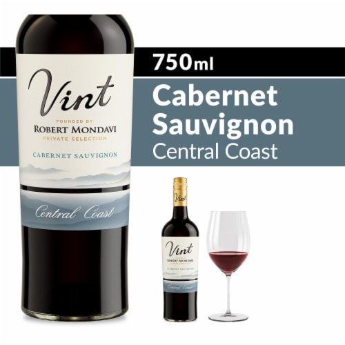 Vint Central Coast Cabernet Sauvignon Red Wine Perspective: front