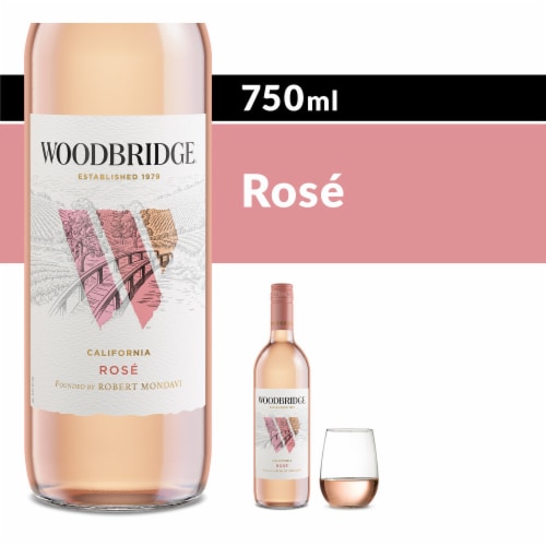 Woodbridge Rose Wine Perspective: front