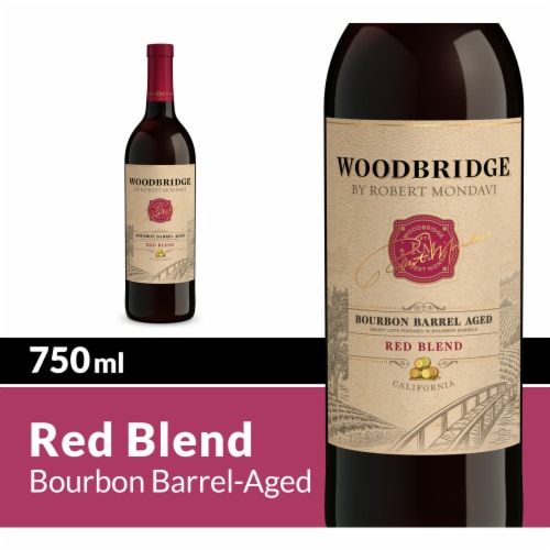 Woodbridge® by Robert Mondavi Bourbon Barrel Aged Red Blend Red Wine ...