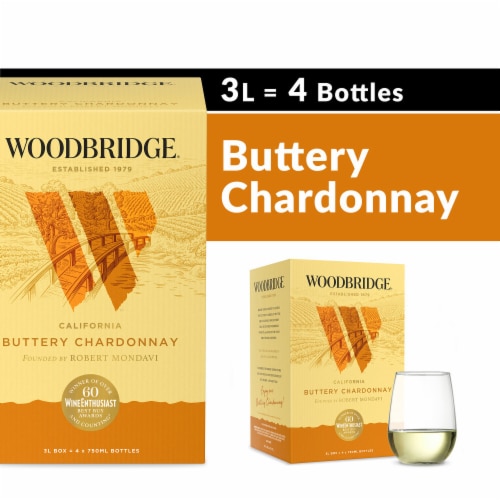 Woodbridge Buttery Chardonnay White Wine Box