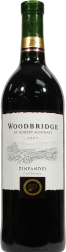 Woodbridge by Robert Mondavi Zinfandel Perspective: front