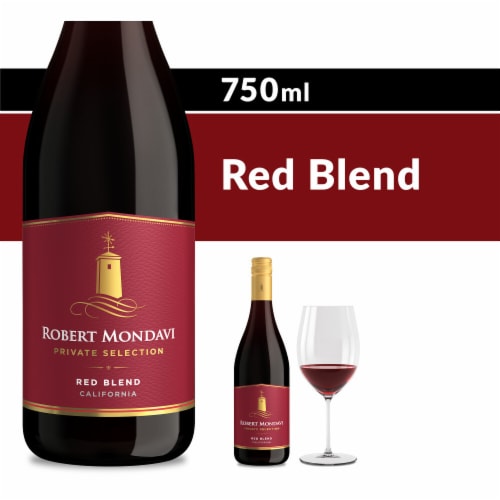 Robert Mondavi Private Selection California Red Blend Red Wine Perspective: front