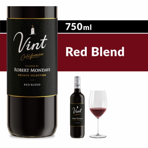 Robert Mondavi Private Selection California Red Blend Red Wine Perspective: front