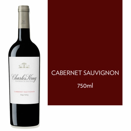 Charles Krug Cabernet Sauvignon California Red Wine Perspective: front