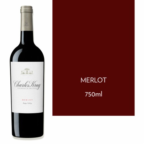 Charles Krug Merlot California Red Wine Perspective: front