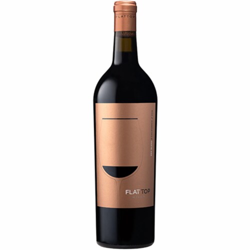 Flat Top Hills Red Blend Wine Perspective: front