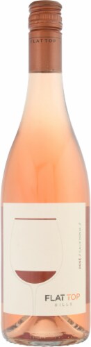 Flat Top Hills Rose Wine Perspective: front