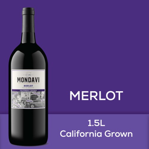 Ck Mondavi Merlot California Red Wine Perspective: front