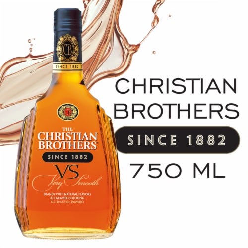 Christian Brothers Vs Grape Brandy Perspective: front