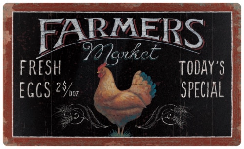 Mohawk Home Farmers Market Floor Mat Perspective: front