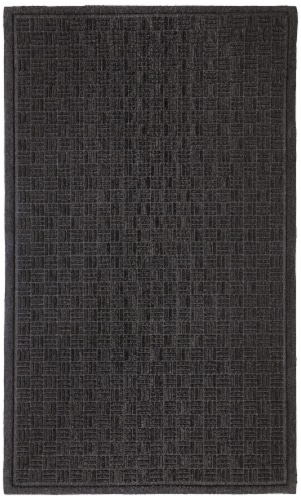 Mohawk Watermaster Gateway Accent Rug - Charcoal Perspective: front