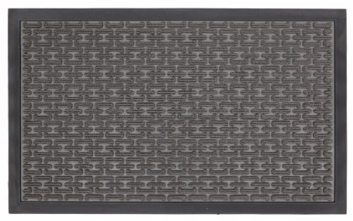 Mohawk Home Watermaster Chainlink Accent Rug - Gray Cream Perspective: front