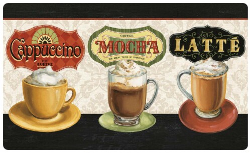 Mohawk Home Coffee Moments Comfort Floor Mat Perspective: front
