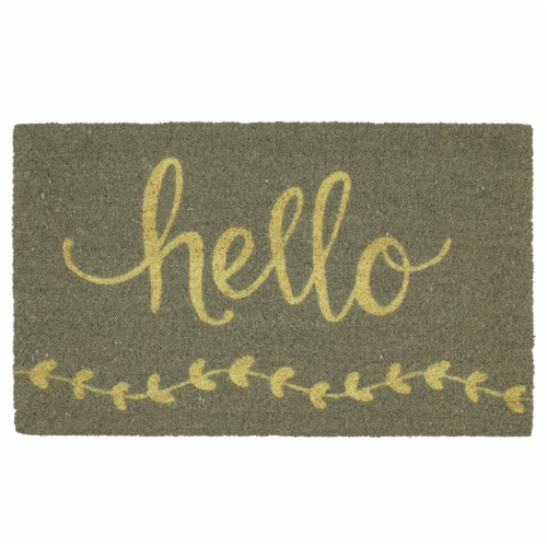 Mohawk Home Hello Doormat Perspective: front