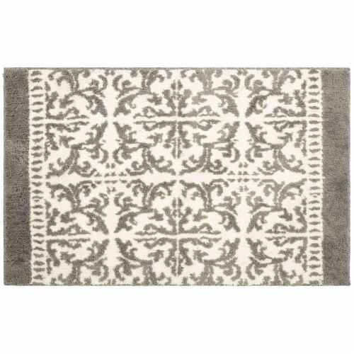 Mohawk Home Accent Rug - Gray / Ivory - 30 x 45 Inch Perspective: front