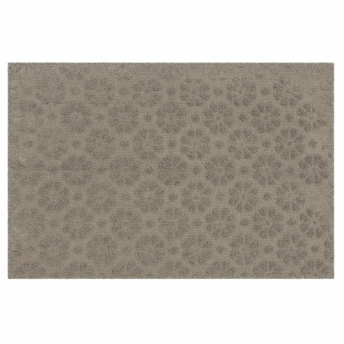 Mohawk Home Suzette Sculpt Area Rug - Gray Perspective: front