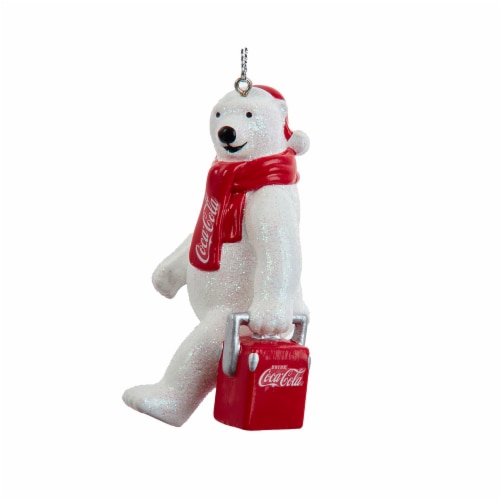 Coca-Cola Polar Bear Ornament Perspective: front