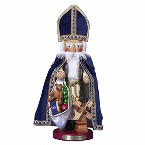 Steinbach Christmas Legends Series, Dutch Sinter Klass Nutcracker, 18 Perspective: front
