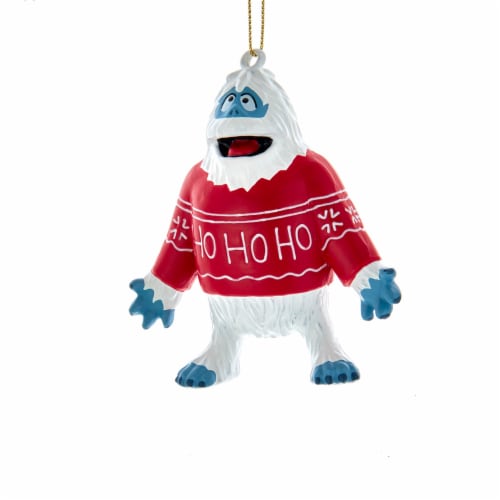 Rudolph Bumble Yeti with Christmas Sweater Ornament Perspective: front