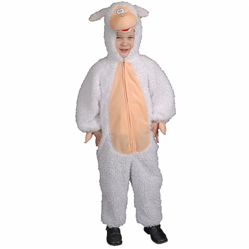 Dress Up America 447-L Plush Lamb - Large 12-14 Perspective: front